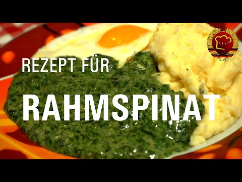 Leckeres Rahmspinat Rezept aus der DDR, das du schnell und einfach kochen kannst