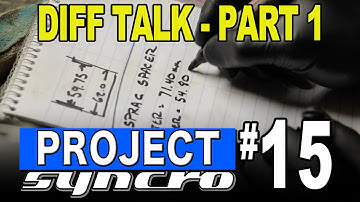 Project Syncro : Episode #15 - Diff Talk Part 1