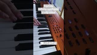 【fripSide】trusty snow　KROME EXで弾いてみた！④2サビ〜間奏 #fripSide #シンセサイザー #弾いてみた #korg#即興演奏 #wintersong がんじん【fripSide×旅行チャンネル】