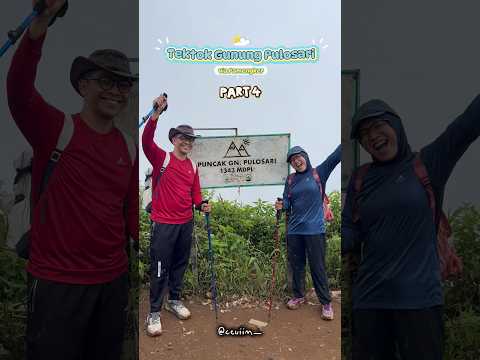 TEKTOK GUNUNG PULOSARI VIA PAMENGKER (PART 4) #gunungpulosari #pulosari #pandeglang