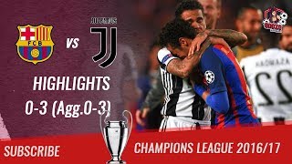 🏆 2016/17 - Quarter Finals 1st Leg 🏆 FC Barcelona vs Juventus FC 0-3 All Highlights | HD