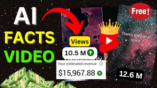 How To Make Viral Space Fact Video Using Ai | 100% Free Method | Full Step By Step Tutorial screenshot 4