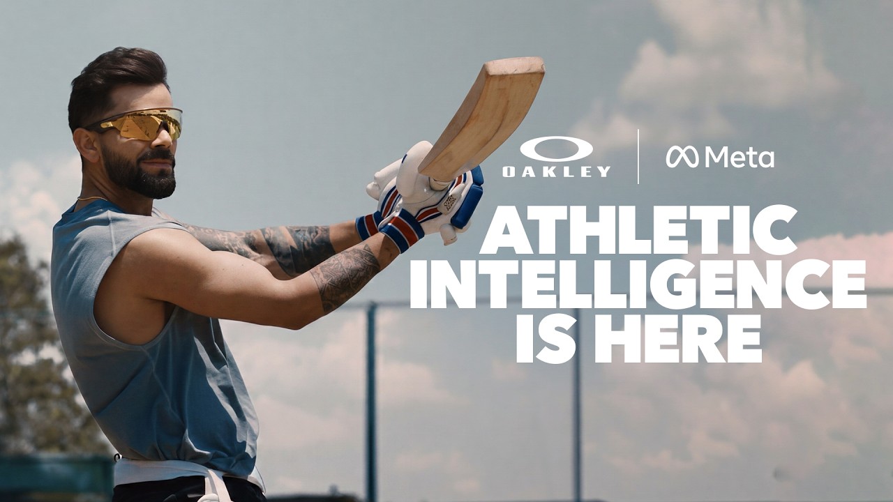 Oakley Meta AI Glasses | Athletic Intelligence is Here | Virat Kohli