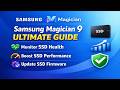 🆕 Samsung Magician 9 Complete Guide – Monitor SSD Health, Performance & Firmware SSD Monitoring