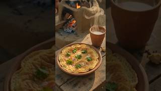 👉 "10₹ का देसी आमलेट 😲 | Chulha Omelette Village Style 🔥"#viral #shorts