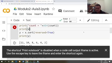 Python para todos - Módulo 2 - Aula 3 - Comandos em listas: soma, max, min, count, sort