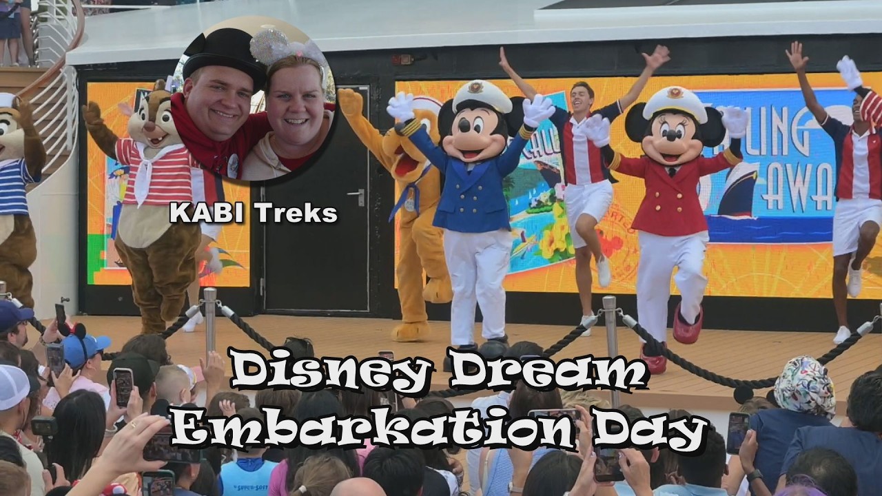 Side-by-Side Day - Disney Dream Embarkation Day