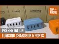 Lumsing chargeur 5 ports usb  test par tfp