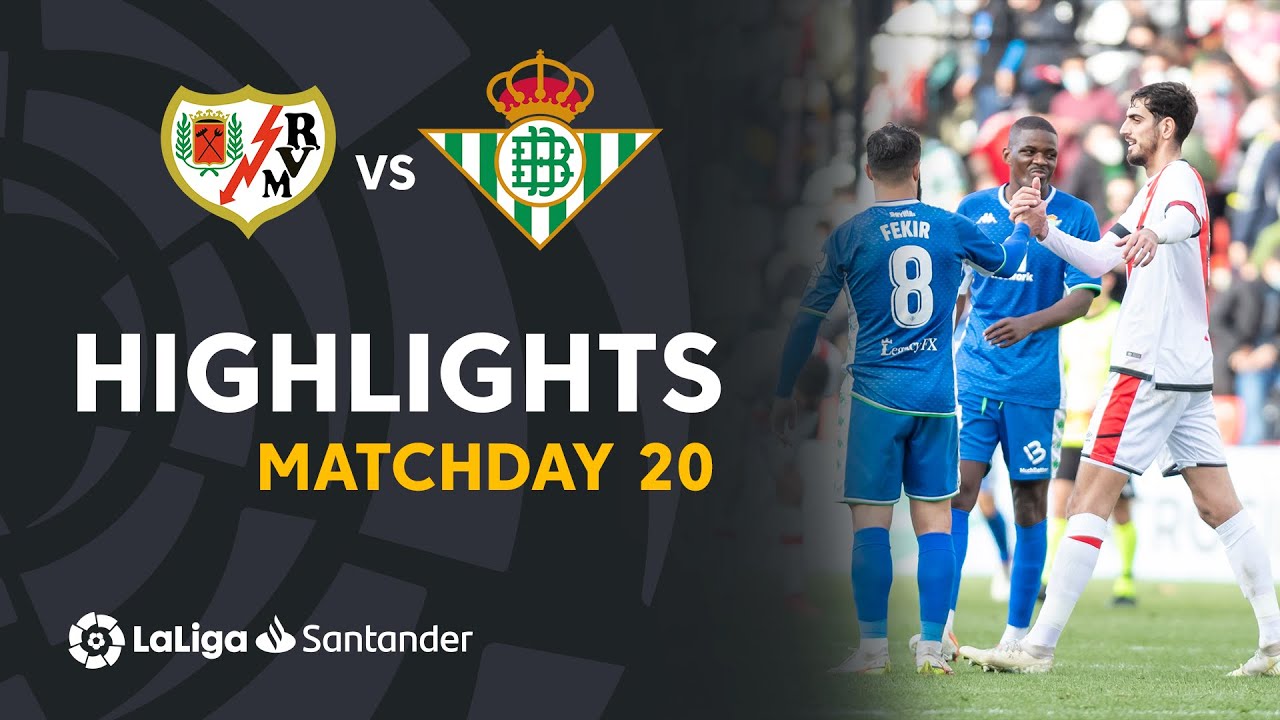 Resumen de Rayo Vallecano vs Real Betis (1-1)
