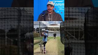 Smithy vs Starcy in the nets 🤣 #podcast #cricket #travishead #tommytalks
