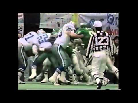 1992 NFC Divisonal Playoff Eagles at Dallas clip3
