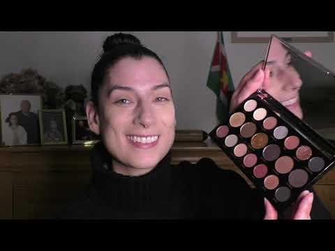 Make up application ramble with channel update - ASMR soft spoken (lo-fi lav)