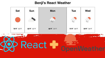 How to make a [Weather app] with (React + API), Part 1 - 2022