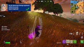 Fortnite - Use Air Wheel Then Damage Opponents Within 30 Seconds (Avatar Sound Chakra Quests)