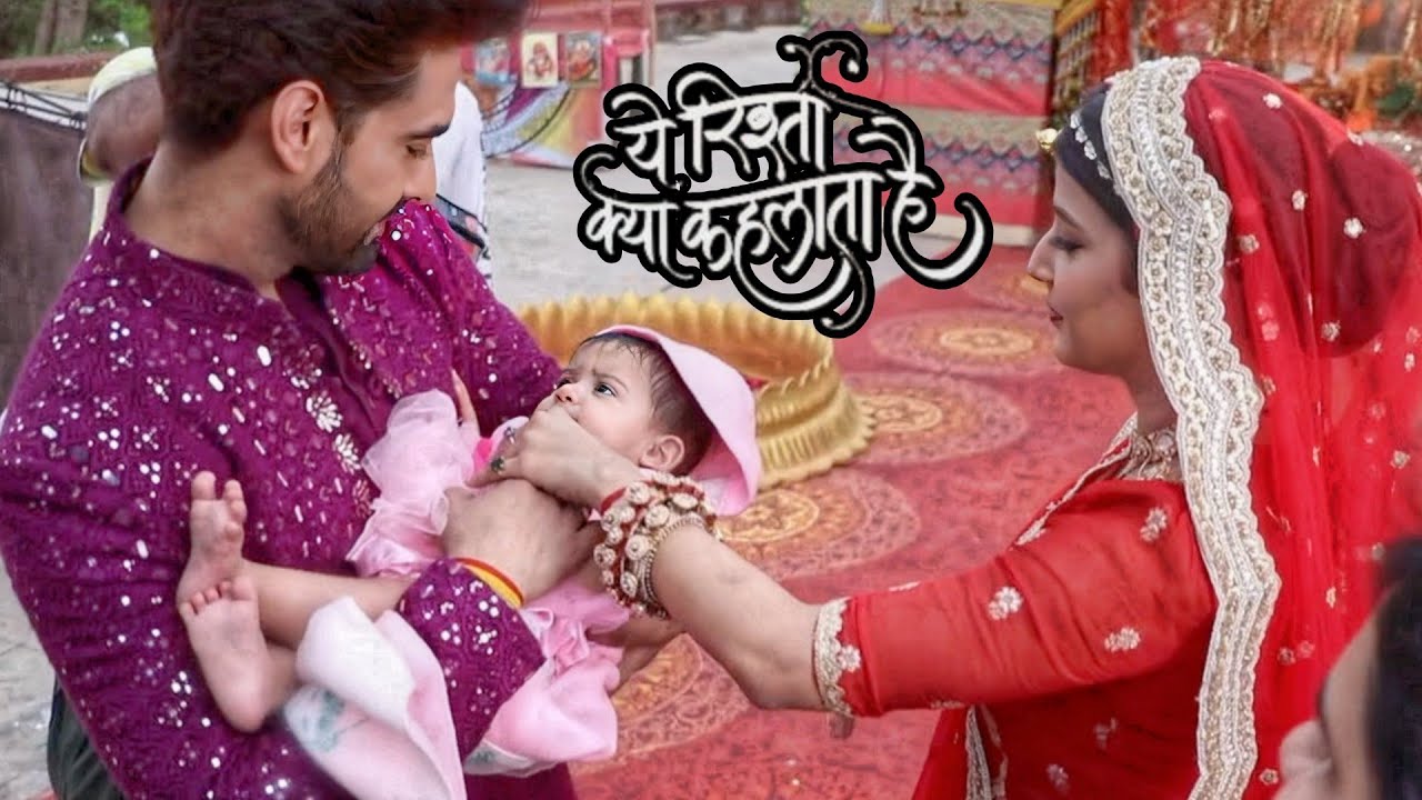 Yeh Rishta Kya Kehlata Hai |Armaan & Abhira Cute Moments With Pookie at Nahavan Traditional Ceremony