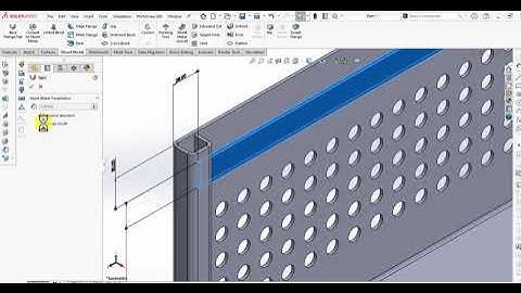 CREATE MULTIBODY SHEETMETAL IN SOLIDWORKS