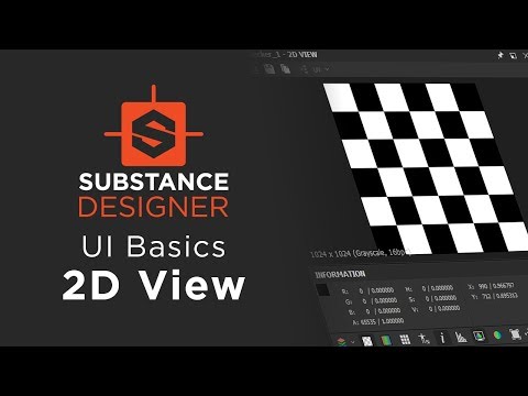 Substance Designer UI Basics: 2D View