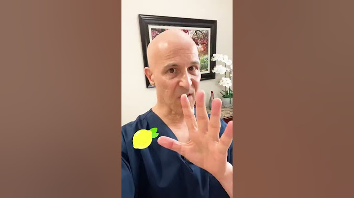 Dr. Mandell Reacts to Taking a SHOT of Lemon Juice!