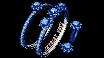 Preview of 3D model Jewelry | Jewelry Sets NO.1 #037