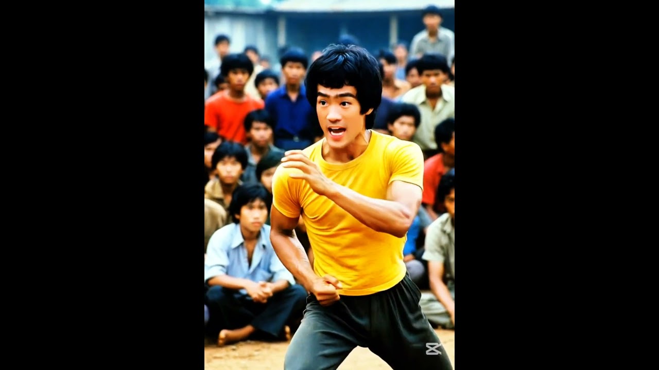 Master bruce lee teaching 