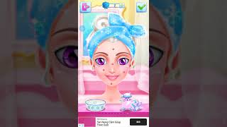 chọn váy cưới. trang điểm cho cô dâu lộng lẫy.  game cô dâu vui nhộn screenshot 1