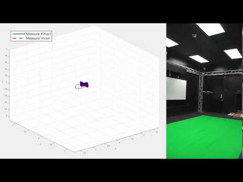 Quadcopter position tracking using Kinect 360 and OpenCV
