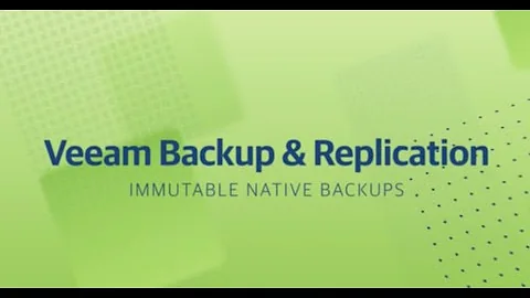 How to set up Immutable Native Backups