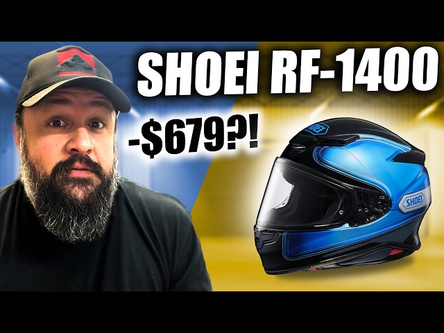shoei rf-1400 Gleam Helmet The Shoei RF Shoei RF-1400 - First Look