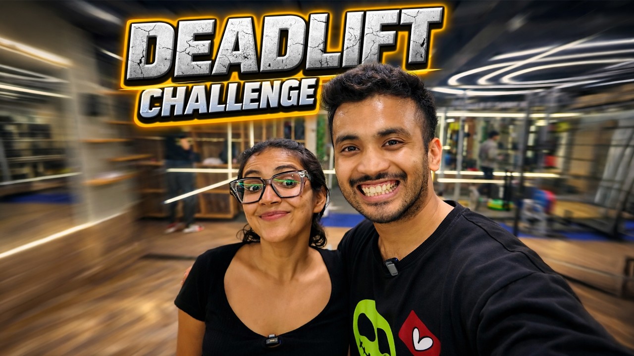 Обучаю её поднимать тяжести.