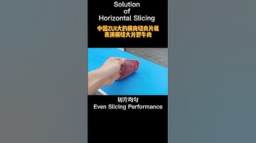 Meat Processing Machine | how to slice beef for jerky(by Machine) | Meat Slicer | Beef #shorts