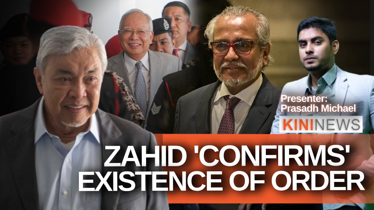 #KiniNews: House arrest - Zahid backs Najib, Shafee challenges Madani govt