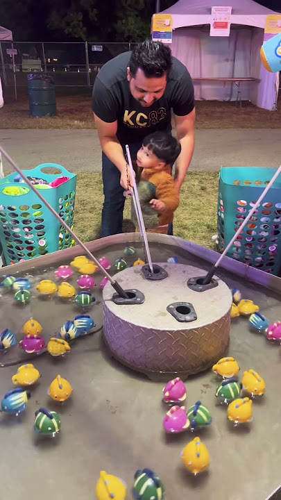 Izhaan is fishing 🎣 #shortvideo