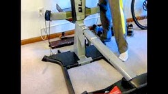 Squats on the Bowflex Blaze 
