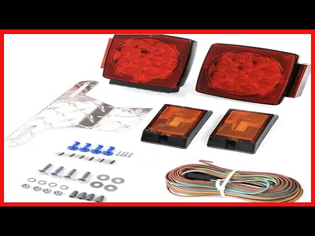 Aazon.co: NEW SUN® 12V LED Trailer Light Kit Subersible Trailer Tail