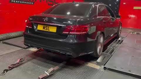 682 BHP on this Mercedes E63 in at MSL Performance for a custom stage 1 remap and dyno package