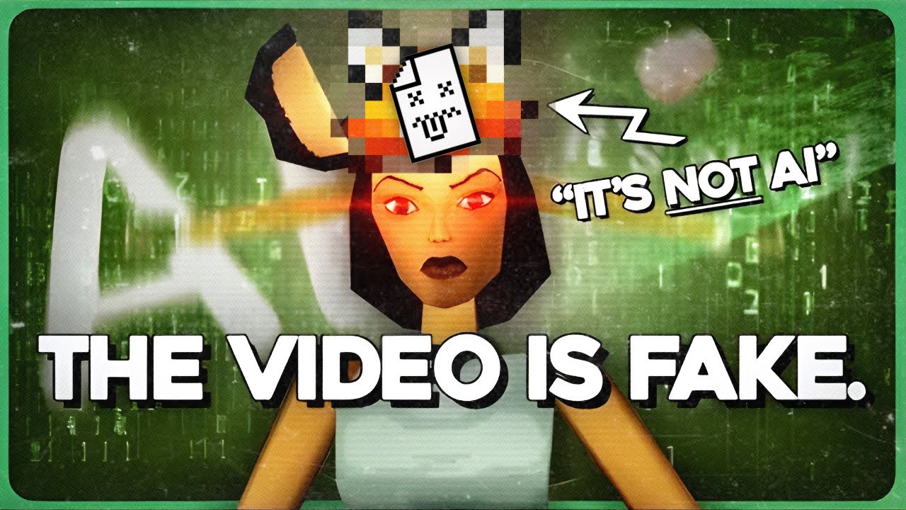 Is Foxmaster's 'Self-Aware Lara Croft' Fake?