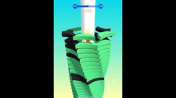 Stack Ball 3D Level 177 Gameplay (iOS,Andriod) #shorts