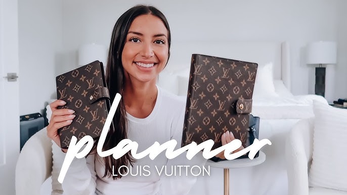 Louis Vuitton Agendas, Medium v. Large Comparison