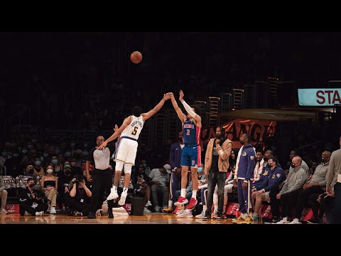 Detroit Pistons | Cade Cunningham records 3rd career double-double (15 PTS, 11REB) against LAL