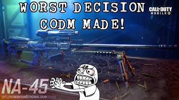 NA45 Sniper Needs to Go! COD Mobile #shorts