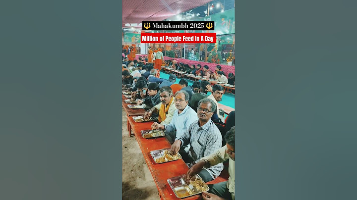 Million Of People Feed In A Day : Mahakumbh 2025 ।। Free Food #prayagraj