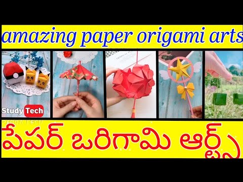 Paper mulberry tree definition How to make paper origami/amazing paper arts//origami papers//by study tech group - YouTube