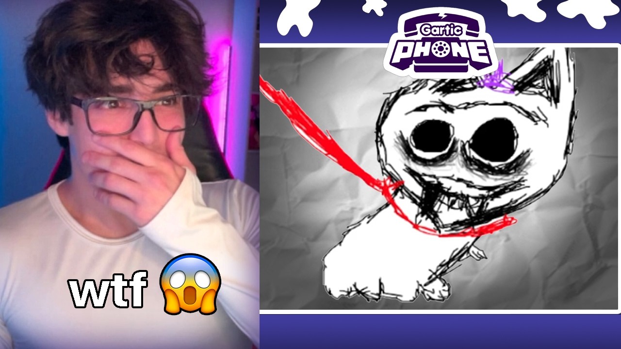 El GARTIC PHONE Mas FUNABLE ☠️🎨 (terminó HORRIBLE)