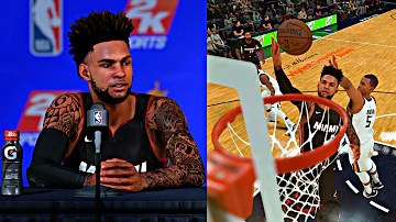 NBA 2K18 MyCAREER - DROPPING 32 POINTS IN MY FIRST NBA START! | StaxMontana