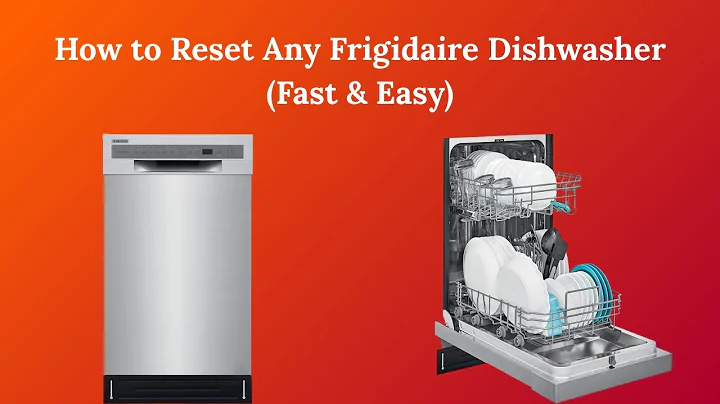How to Reset Any Frigidaire Dishwasher (Fast & Easy)