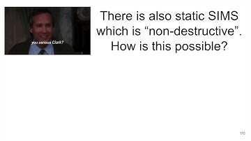 MSE 585 F20 Lecture 24 Module 1 - Basics of SIMS