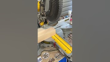 Miter Saw Trick to Cut More Degrees #Shorts