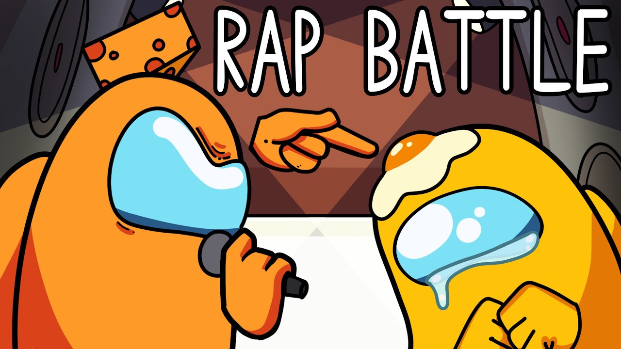 Mr Cheese Vs Mr Egg Among Us Song Animated Rap Battle Youtube