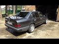 Мерседес W 124 спустя год после кузовного ремонта .