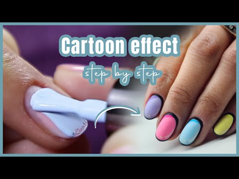 step by step - cartoon effect